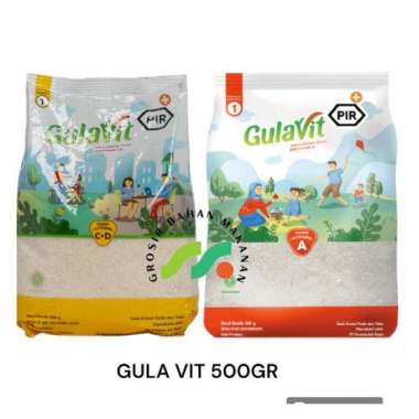 GULA KRISTAL PUTIH DARI TEBU DENGAN VITAMIN A / GULA VIT 500GR