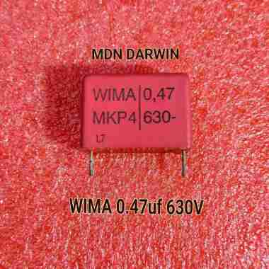 Kapasitor 0.47uf 630v Original WIMA 470N 630V