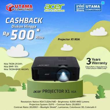 Acer Projector X1 DLP XGA