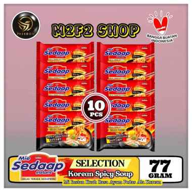 Promo Harga Sedaap Korean Spicy Soup 77 gr - Blibli