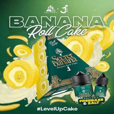 Secret Banana Roll Cake 60ml 3mg