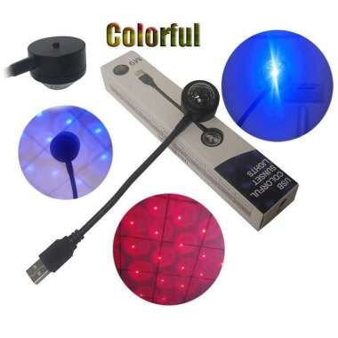 Lampu Mobil LED RGB Atmosphere Lamp Magic Ball - M9 Hitam