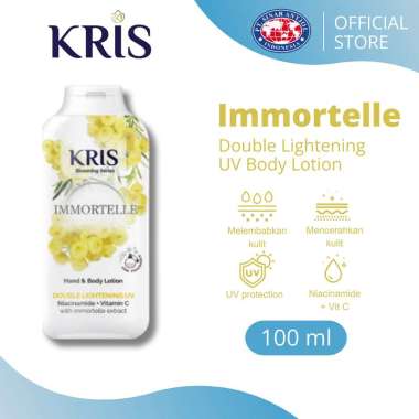 KRIS Hand Body Lotion BLOOMING IMMORTELLE KUNING 100ML UV Brightening