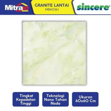 Sincere Granite Lantai MB6036J 60x60 Cm Putih Ivory Putih -