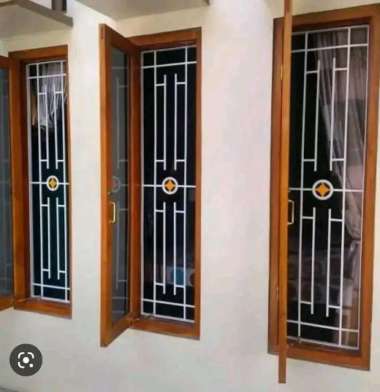 tralis jendela teralis pintu dan gorden multicolor