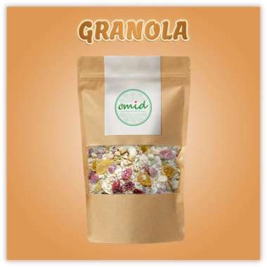 Granola (Kacang Kacangan, Buah Kering, Madu & Oatmeal) - 1kg