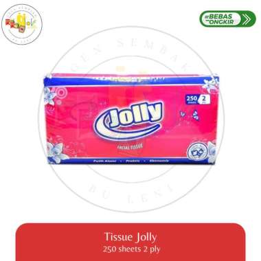 Tissue Jolly 250 sheets 2 ply