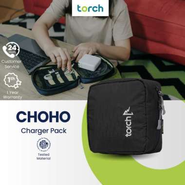 Torch Pouch Kabel Charger Handsfree - Travel Pouch Organizer Choho