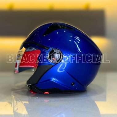 KYT D City Plain Blue Metal XL