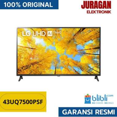 LG 43UQ7500PSF LED Smart TV 43 Inch UHD 4K ThinQ AI UQ7500 43UQ7500