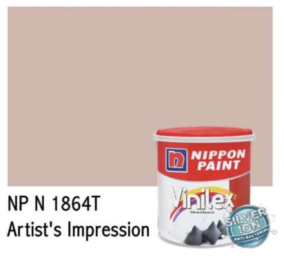 Nippon Paint Vinilex Silver Ion Tinting Cat Tembok [25kg] NP N 1864T Artist's Impression