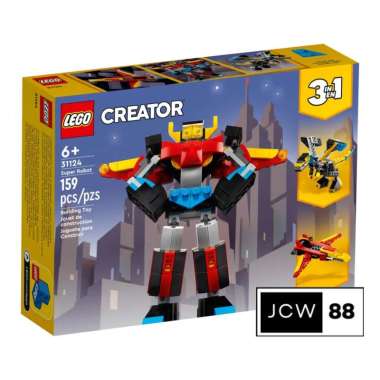 Lego 31124 Creator 3in1 Super Robot mainan anak robot pesawat Multi