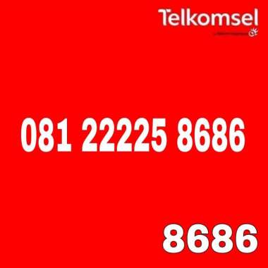 nomor simpati cantik nomer cantik simpati ABAB 8686