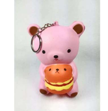 Squishy Beruang Madu Pink