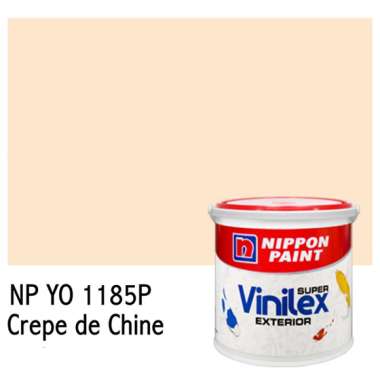 Nippon Paint Vinilex Super Exterior Tinting Cat Dinding [5 kg] Crepe De Chine