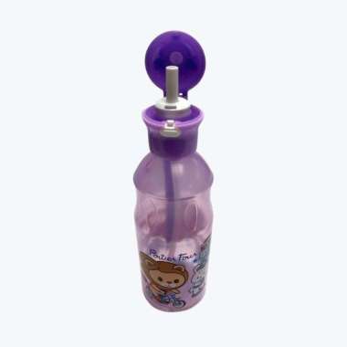 Lion Star - Botol Minum Anak Karakter - Botol Plastik Sedotan Tynnos Bottle 450ml Dus Ungu