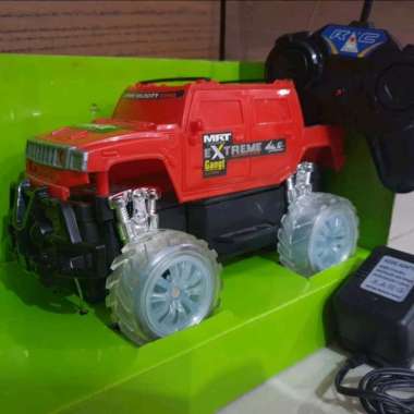 mobil remote jeep big foot - rc jeep remot baterai charger - chas