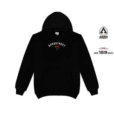 Aerostreet Hoodie Old School Hitam Sweeter Jumper CAAAA XL