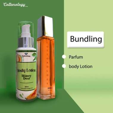 Cottonology Bundling Body Care (Body Lotion + Parfum) Sun