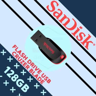 SANDISK CRUZER BLADE 128GB ORIGINAL [SDCZ50-128G-B35]