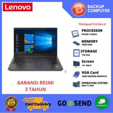LAPTOP LENOVO THINKPAD E14 Gen 4 21EB007VID Ryzen 7 5825U