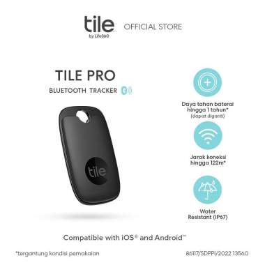 Tile Pro - Bluetooth Tracker / Pelacak Pintar