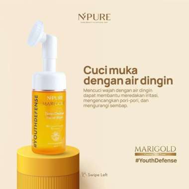 NPURE Marigold Deep-Cleanse Facial Wash