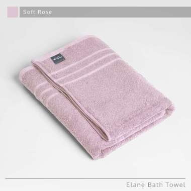 Handuk Mandi - Elane Towel 70x130 cm - LAZY Sunday Soft Rose