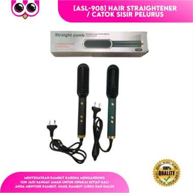 [ASL-908] HAIR STRAIGHTENER / CATOK SISIR PELURUS / LISTRIK