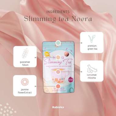 Noera Slimming Tea | Noera Teh Hijau | Noera Detox Tea | Suplemen Diet | Pelangsing Herbal | Noera G