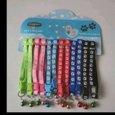 KALUNG KUCING CAT DOG LONCENG HEWAN KECIL KERINCINGAN TALI