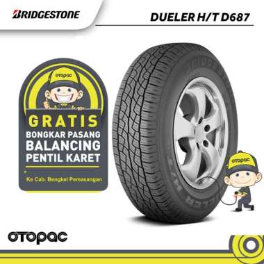 Ban mobil 215/60 R17 Bridgestone Dueler H/T 687