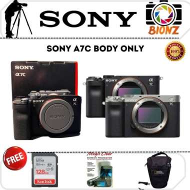 KAMERA SONY A7C BODY ONLY / SONY A7C BODY ONLY MIRORLESS BODY ONLY BODY ONLY