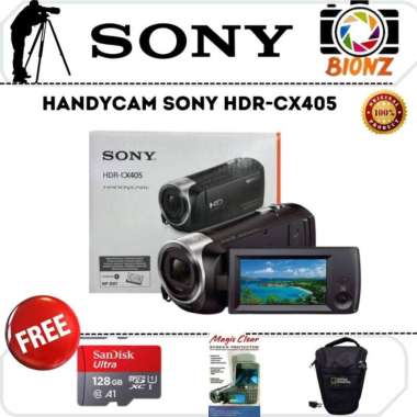 HANDYCAM SONY HDR-CX405 / HANDYCAM SONY CX 405 PAKET 16GB HANDYCAM ONLY