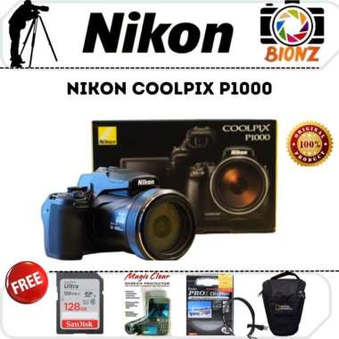 KAMERA NIKON COOLPIX P1000 SUPERZOOM KAMERA ONLY KAMERA ONLY