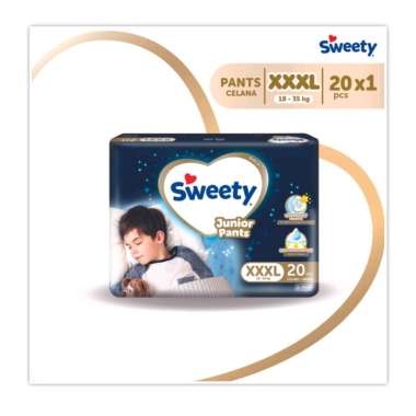 Sweety xxxl isi 20 xxxl20 Popok Bayi
