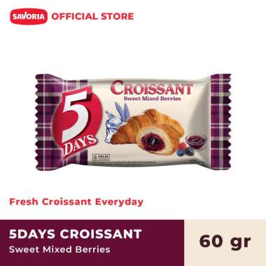 Bandung - 5 Days Croissant Sweet Mixed Berries 60 g