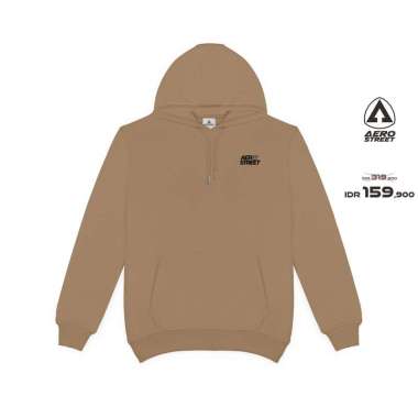 Aerostreet Hoodie Liberty Coklat Sweater Jumper CAAAA XS