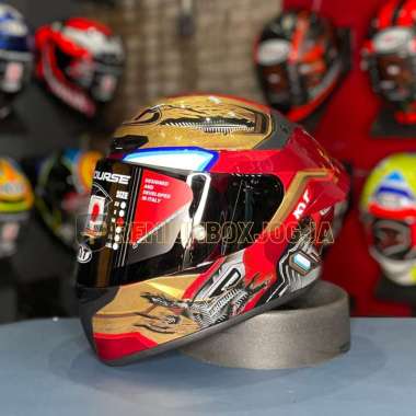 KYT TT COURSE FLAT MARVEL IRON MAN / IRONMAN M