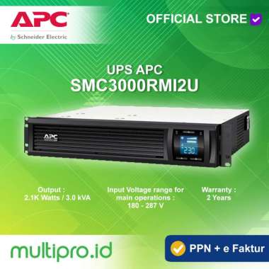 UPS APC SMC3000RMI2U 2100 Watts 3000 VA