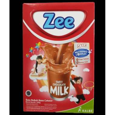 Susu Zee Box Reguler 350gr susu Bubuk Coklat