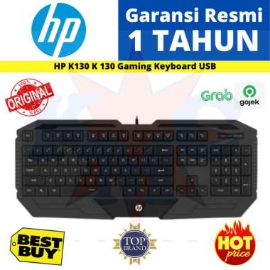 KEYBOARD HP GAMING USB K130 K 130 RESMI