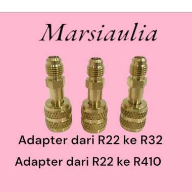 Adaptor R410 converter selang dari R22 ke R410 atau R32 gold