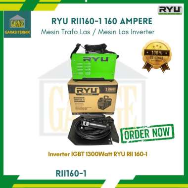 Mesin las MMA 160A Ryu RII 160-1+Mesin las busur MMA 160A+Murah