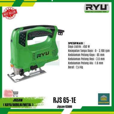 RYU Mesin Jigsaw ryu RJS65-1E - Jigsaw RYU 6cmm