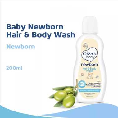 CUSSONS BABY Newborn Hair & Body Wash [200ml]