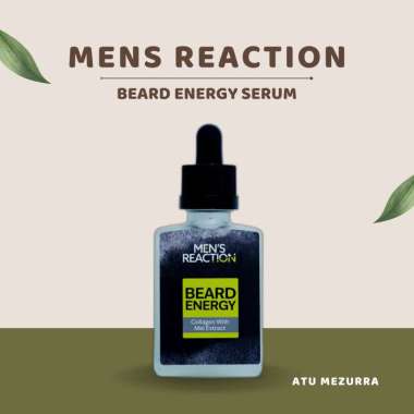 Mens reaction Beard Energ Serum Original - Serum Penumbuh Brewok