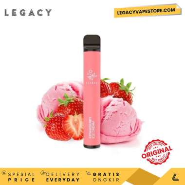ELFBAR 1500 ELF BAR 1500 DISPOSABLE POD Strawberry Ice