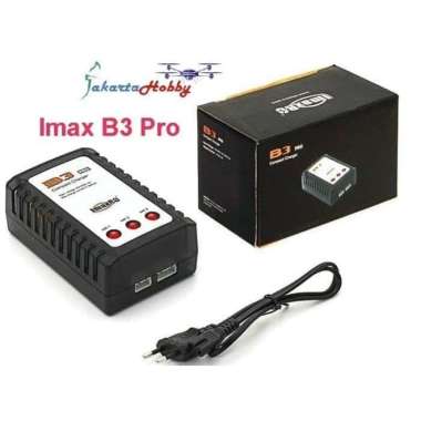 Imax B3 Pro B3AC Lipo Balance Charger 2S 3S Lipo Battery Charger B3 Pro Hitam