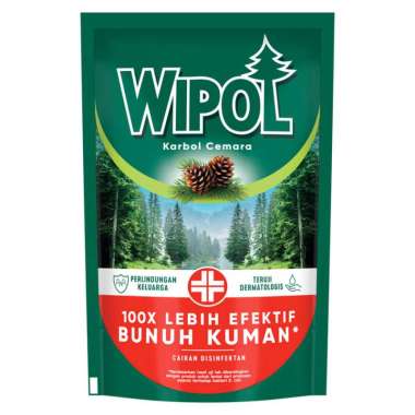 Wipol Karbol Cemara Pembersih Lantai 750 ML